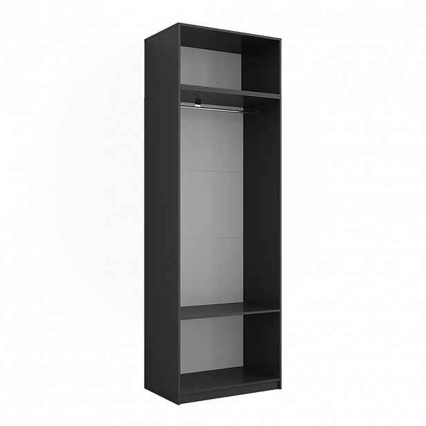 Vicco ŠATNÍ SKŘÍŇ Elmo Antracit 80 x 40 cm Sada 2 kusů