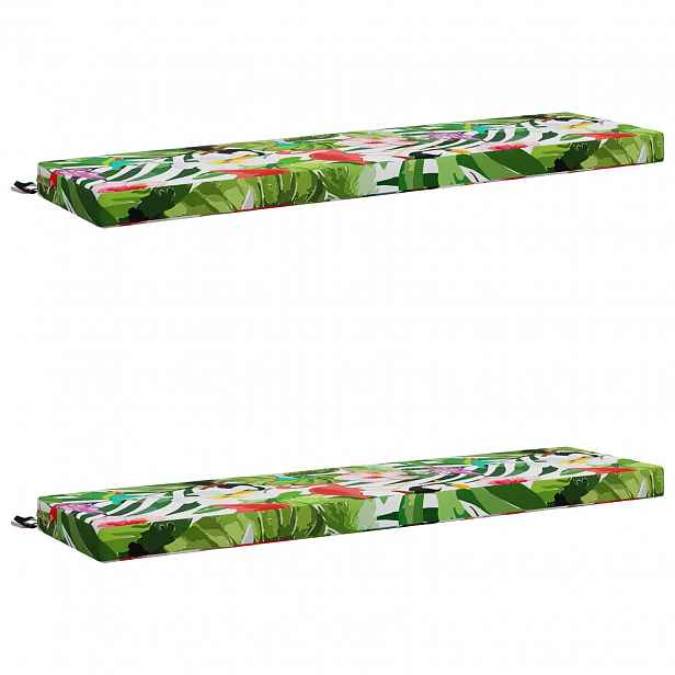 vidaXL Sady polštářů na lavici (2 kusy) SOEST 2 ks 100% polyester