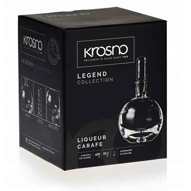 Karafa na likér vína sherry Krosno Legend 600 ml