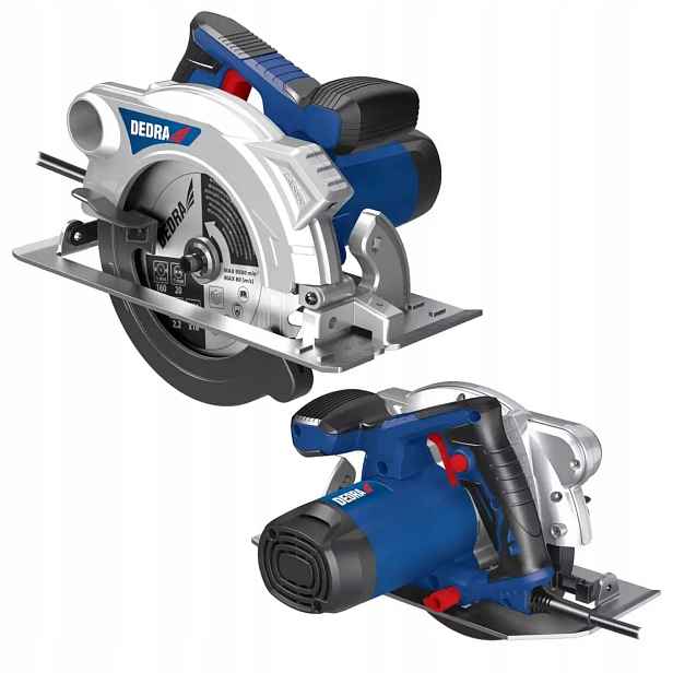 Ruční pila 1500 W 185 mm laserová síť 3 m 45 stupňů Dedra