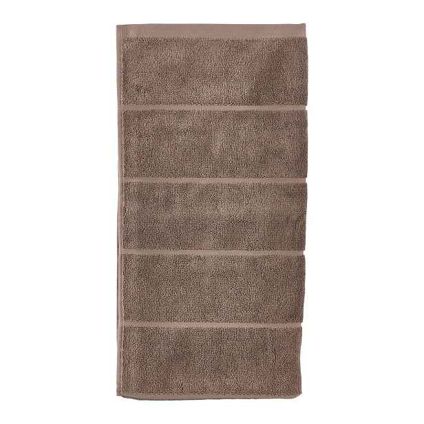 Světle hnědá froté bavlněná osuška 70x140 cm Sauna – Zone