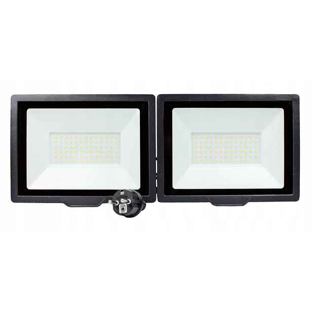 Halogen Led Osvětlovač 2X 100W pro stativ 200W 6000K 14000lm Kabel 1,5m
