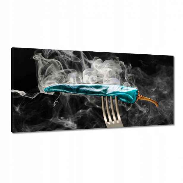 Obrazy 120x60 Modrá paprika