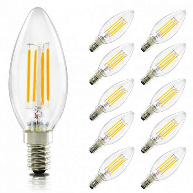 Nettlife LED žárovky E14 4W (balení 10 ks)