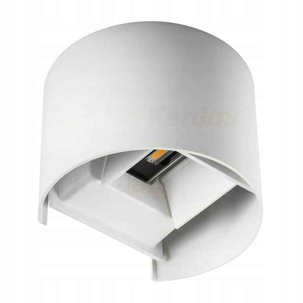 Kanlux Led venkovní nástěnné svítidlo 7W Bílé IP54 Reka Moderní hliníkové svítidlo
