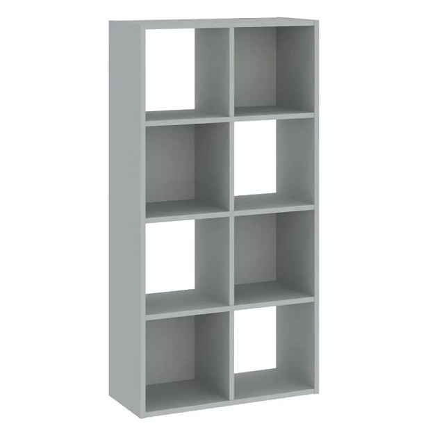 Casarredo Regál vysoký 8P CARINO - šedá