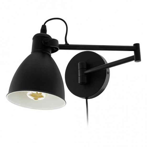 LED Nástěnná lampa Eglo SAN PERI černá 97886