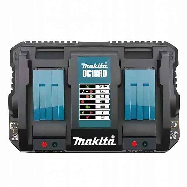 Rychlá nabíječka Makita DC18RD 18V Lxt duální pro BL1830 BL1840 BL18650B
