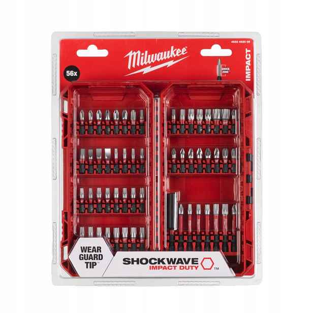 Sada úderových bitů 56 Ks. Milwaukee 4932492006