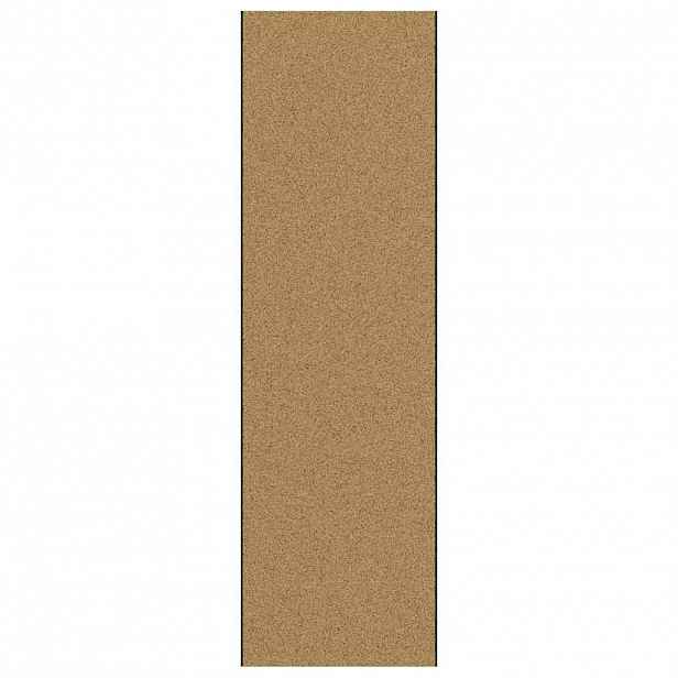 vidaXL Rohož Jiný Krémová a černá 120 x 400 cm Polyamid a PVC