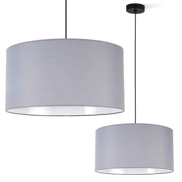 Závěsná Stropní Lampa Gyrndol S Šedým Stínidlem Do Obývacího Pokoje Ložnice Kuchyně