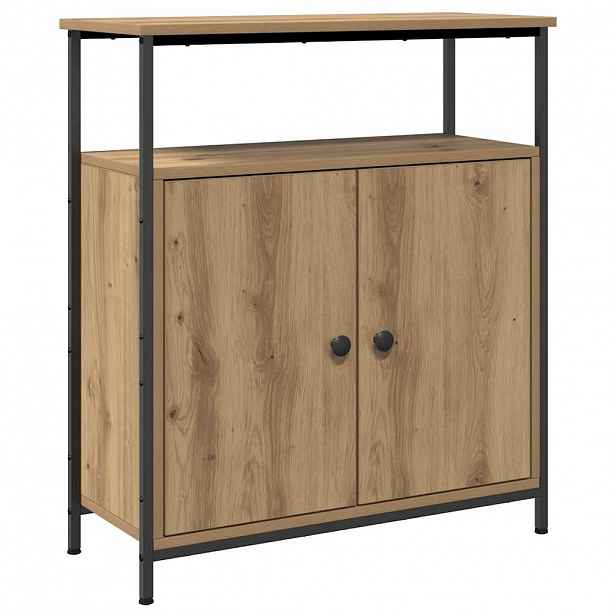 vidaXL Příborník dub artisan 70 x 30 x 80 cm kompozitní dřevo