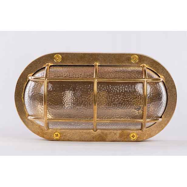 Mosazná objímka Oval mosaz A44 E27 230V brass