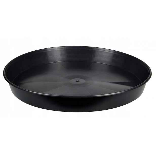 Podstavec kulatý pod květináč 18 cm – černý – 100 ks