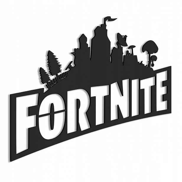 Fortnite Dřevěný obraz Nástěnná dekorace Dárek