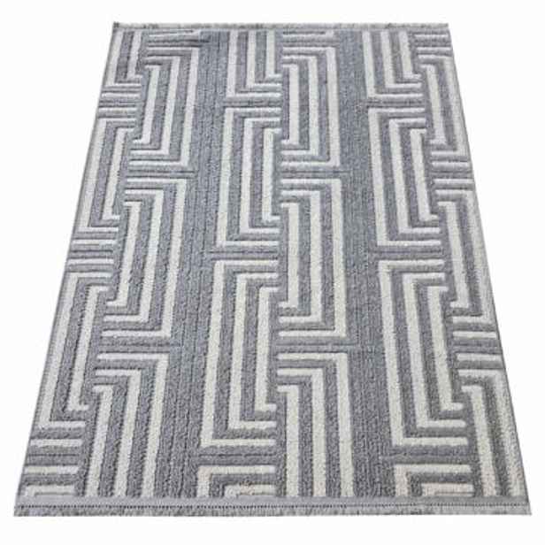 Koberec MILANO 011 gray cream - 60x100 cm