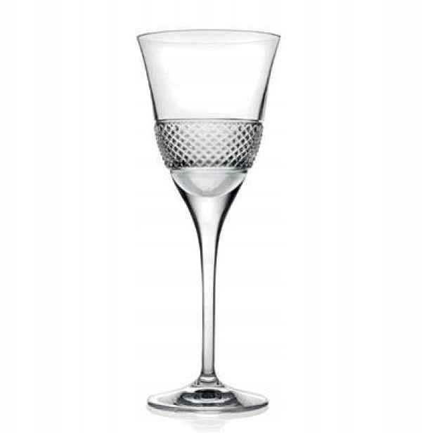 Rcr Fialková Sklenička 190 ML Bílé Víno Kpl 2 Ks