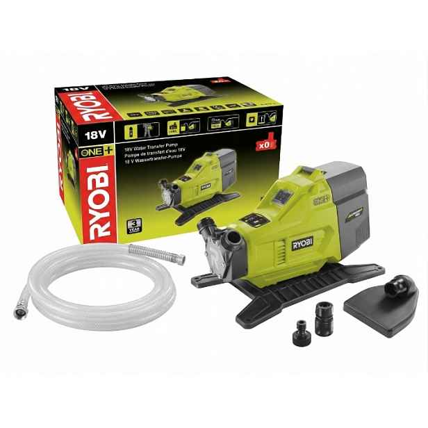 Akumulátorová vodní pumpa 18V One+ bez akumulátoru a nabíječky R18TP-0 Ryobi