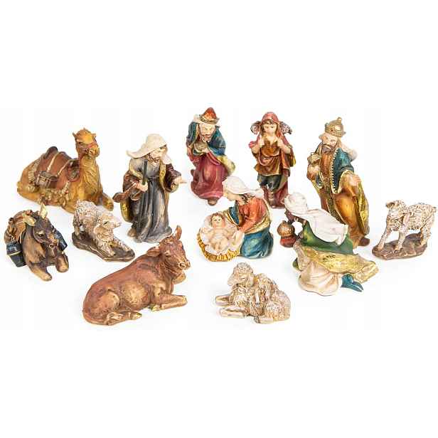 Betlém Figurky 12 Ks Klasická Dekorace 7 CM
