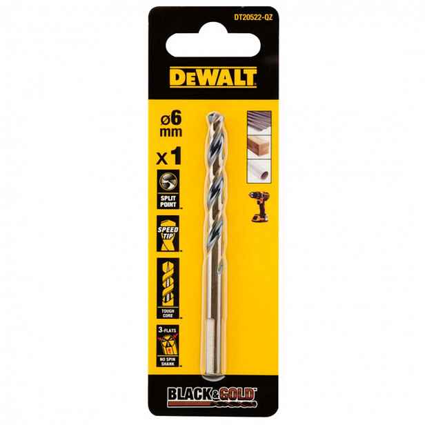 DeWALT - Vrták do kovu 6,5x101 mm DT20523