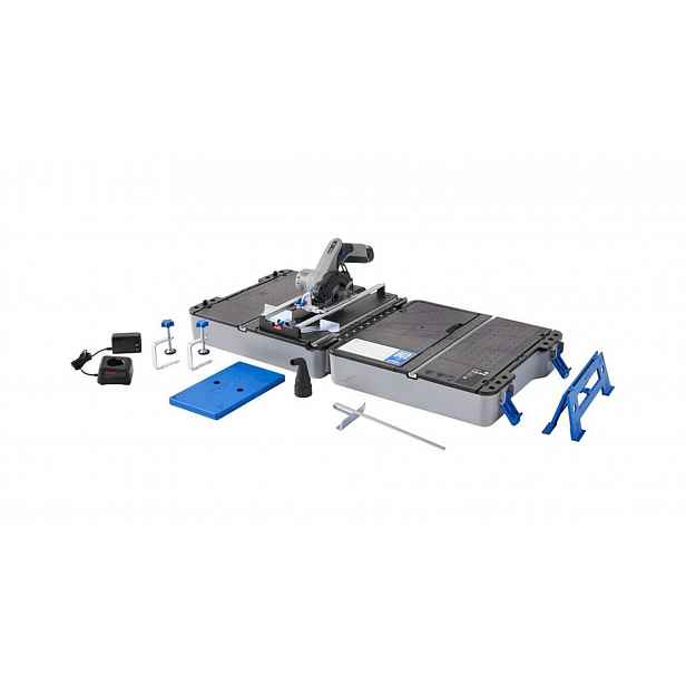DREMEL - 12V AKU stolní okružní pila CS12V-SC1, 85 mm, 1x aku 2,0 Ah Li-Ion, nabíječka F013CS12JM