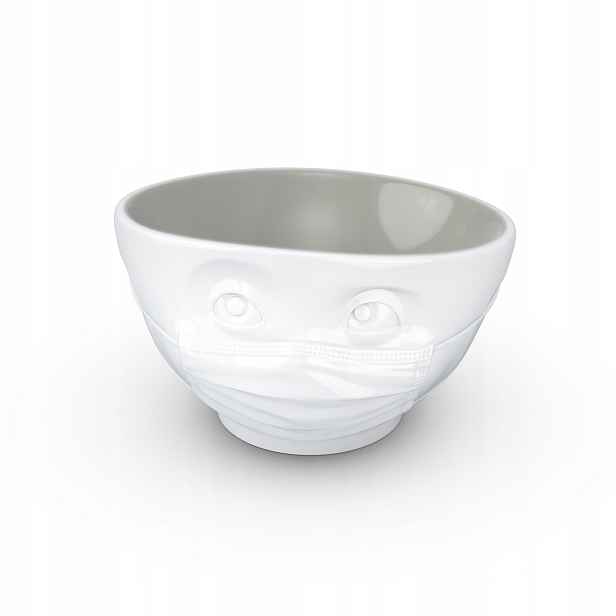 Tassen Miska porcelánová keramika 500 ml smajlík 3 D mísa salátová mísa
