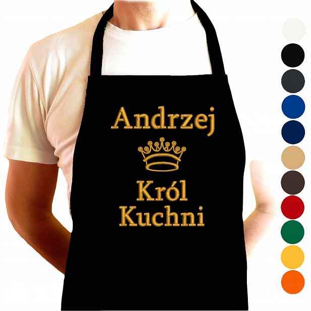Dárek pro Andrzeje k narozeninám, svátku, Personalizovaná Zástěra