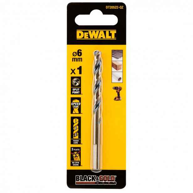 DeWALT - Vrták do kovu 6x93 mm DT20522