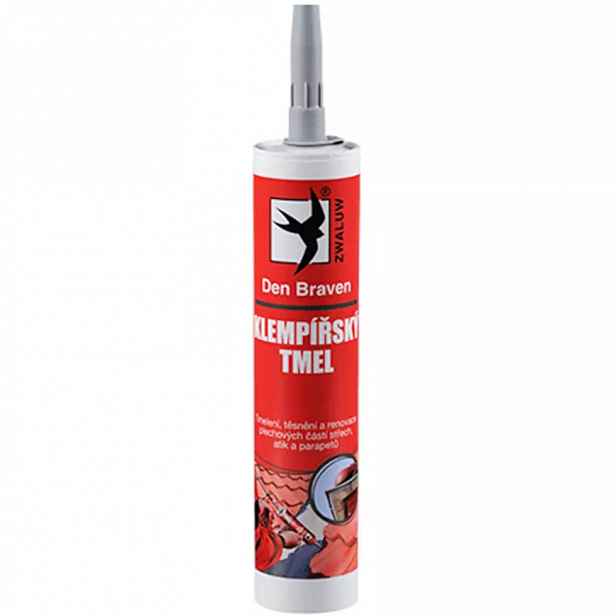 Klempířský tmel Den Braven 310 ml hnědá