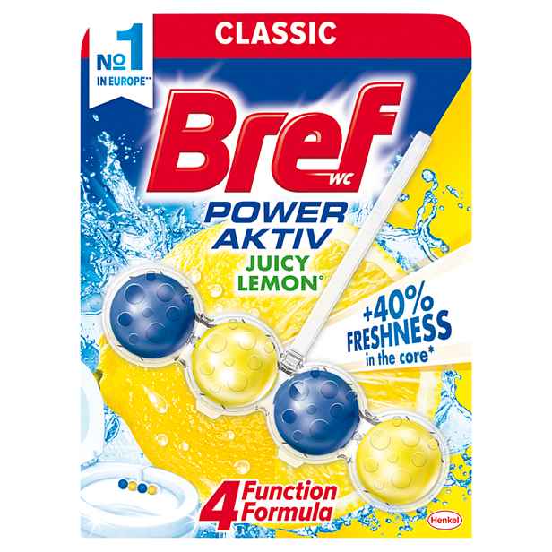Bref Power WC závěs 50g Lemon