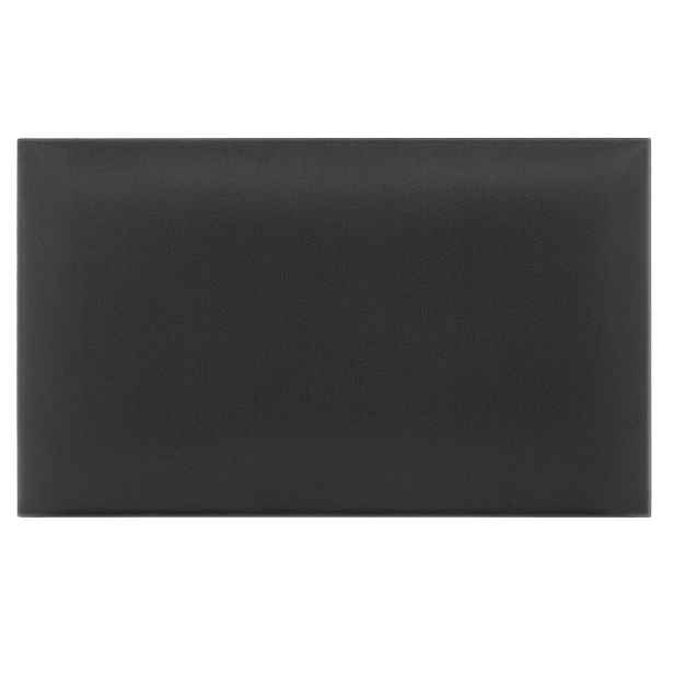 Čalouněný nástěnný panel různé rozměry x šířka 30 cm grafitová obdélník MyBestHome Rozměr: 50x30 cm