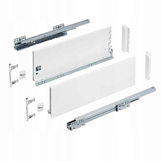 Elite Box šuplík vysoká h-167 L-350 mm bílá 3D regulace Amix