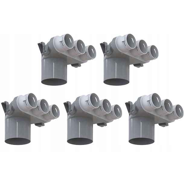 Expanzní box Flexivent pro rekuperaci 3x75/fi 125 5 Kusů