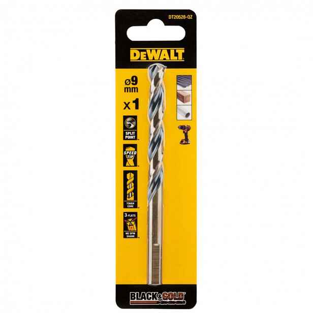 DeWALT - Vrták do kovu 9x125 mm DT20528