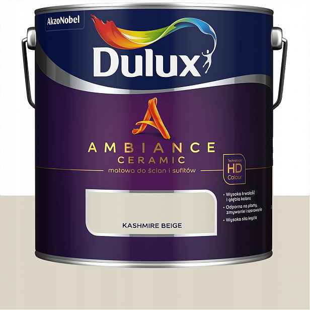Dulux barva na stěny Ambiance Ceramic Kashmire Beige 2,5L
