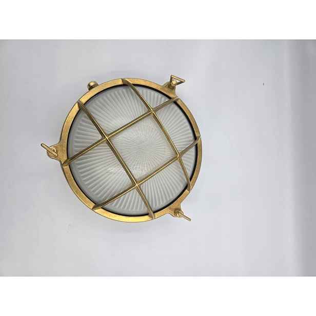 Mosazné svítidlo A20 Bulaj Velký stropní svítidlo mosaz brass prémiová lampa kruh