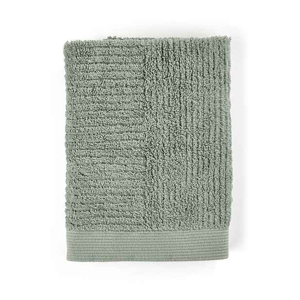 Šalvějově zelený froté bavlněný ručník 50x70 cm Classic – Zone