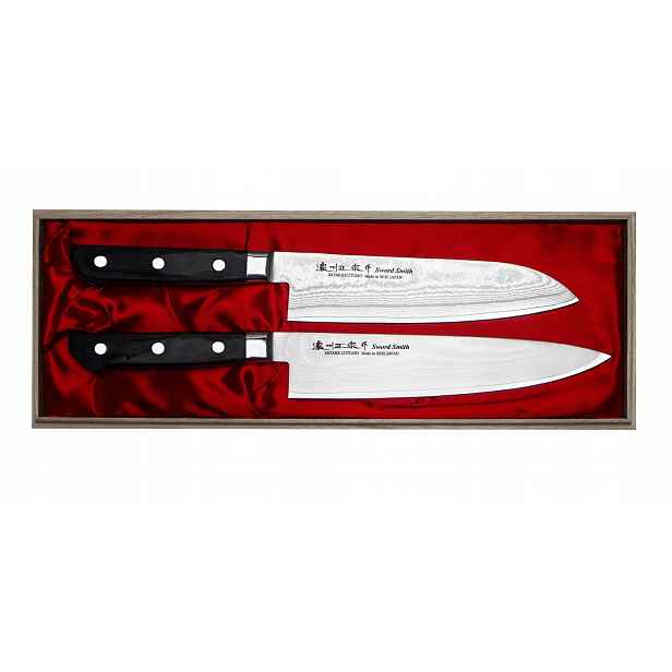 Satake Cutlery Mfg Daichi Sada 2 nožů v dřevěné krabičce