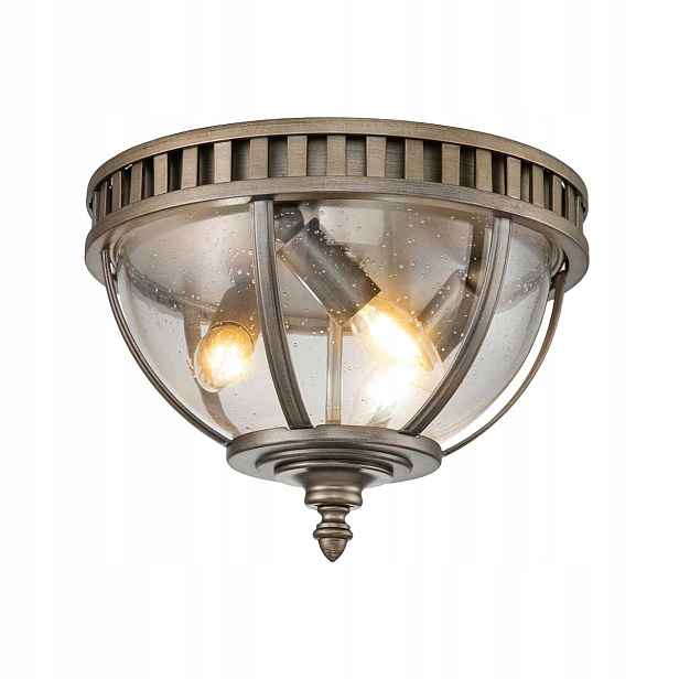 Stropní Svítidlo ve vintage retro provedení, hnědý, IP44 30 cm, 3 body Kichler