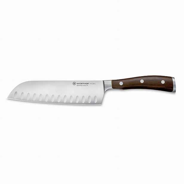 Wüsthof Ikon Nůž Santoku 17 cm Grenadill Non-Stick