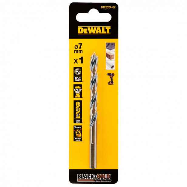 DeWALT - Vrták do kovu 7x109 mm DT20524