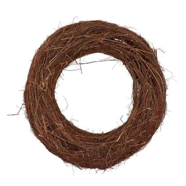 Hnědý věnec z jilmových větví Elm Branch - Ø 40*10 cm daan kromhout