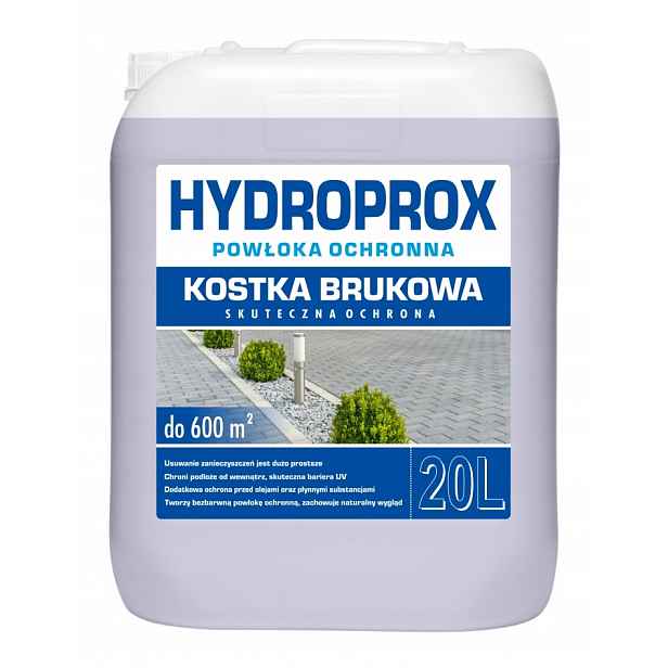 Hydroprox – Impregnační Přípravek Na Dlažební Kostky 20 L