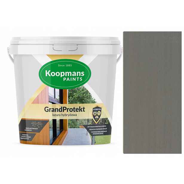 Koopmans GrandProtekt Lazura Hybridní Na Dřevo 3L Mlhavá Missouri 914