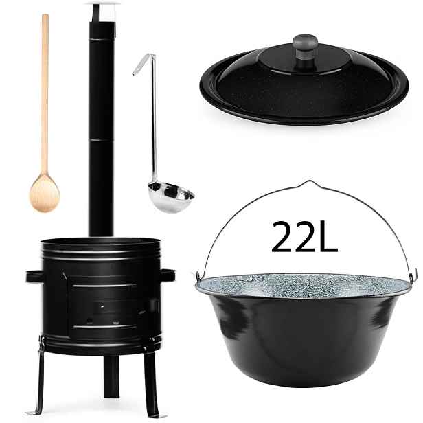Perfect Home Set-12 Kotlíková souprava 22 L, 5 ks