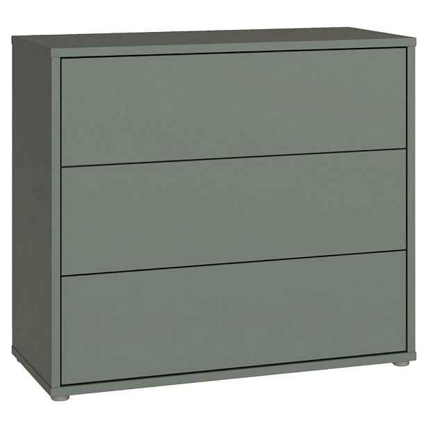 Carryhome KOMODA, šalvějově zelená, 95/83/42 cm