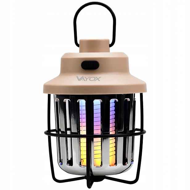 Insekticidní lampa Uv Lampion 2v1 2.5W na mouchy Komáři Hmyz Vayox