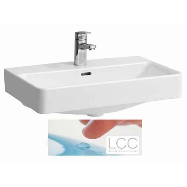 Umyvadlo Laufen Laufen Pro 60x38 cm otvor pro baterii uprostřed H8179594001041