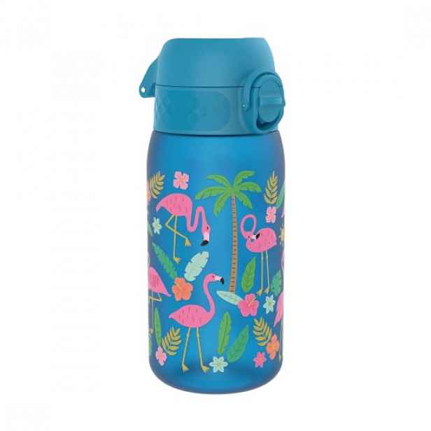 Dětská láhev na vodu, recyclon™, 350 ml, Flamingos - Ion8