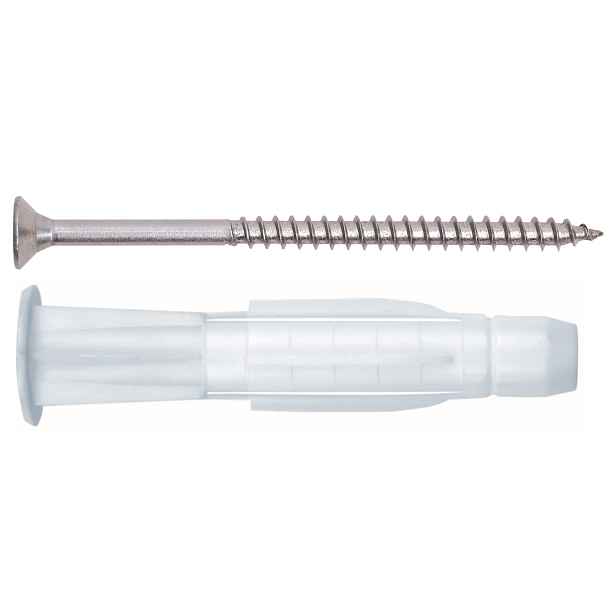 Hmoždinka univerzální TOX Trika s vrutem 6×36 mm 10 ks